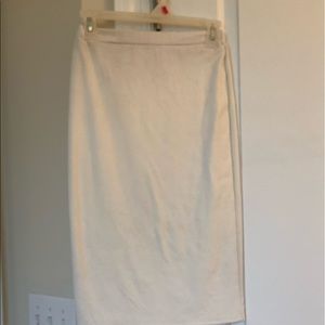 winter white pencil skirt